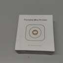 Aptika Sticker Printer - Print Pod 2.0 Mini Printer with 14 Rolls Sticky Paper, Thermarote Portable Sticker Maker Machine, Thermal Label Maker, Thermanote Labeller for Photos Notes Graphics, Black