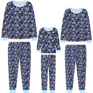 Joyond Family Pajamas For Christmas Halloween Thankgiving Hanukkah 100% Cotton Matching Family Xmas Pjs For Women Men Kids (XL)