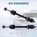 Stabilizer Sway Bar Link Front Compatible With Dodge Ram 1500 2500 3500 2WD / RWD Only Front Sway Bar End Links K80821
