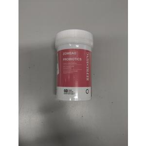 ZOWEAO Women's Dally Probiotics with Cranberry and Ashwagandha 60 Veggie Capsules. Pack of 2 EXP: 10/29/2027