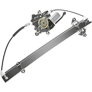 YHTAUTO Front Passenger Side Power Window Regulator with 2-Pin Motor Assembly for Nissan Frontier 2005-2015, Pathfinder 2005-2010, Xterra 2005-2015 & Suzuki Equator 2009-2010