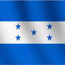 bandera de Honduras Flag 3x5 Ft Outdoor Large, Moderate-Outdoor Both Sides Heavy Duty100D Polyester,Canvas Header and Double Stitched - Brass Grommets for Easy Display Honduran Flags