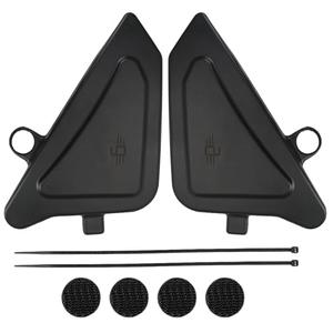 New Front Side Spoiler Frame Plastic Replacement Parts Fit for BMW K1600B K1600 Grand America 2018 2019 2020 2021 Motorcycle Accessories - Fill Panels Fairing Cowl Cover Plates Tank Trim (Black)