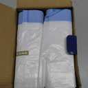 3 Gallon Trash Bags Drawstring 0.96 Mil - 120 Count 12 Liter Small Garbage Bags for Bathroom, Strong White Unscented Plastic Wastebasket Bin Liners for Toilet Office and Bedroom