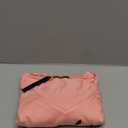 HUSKARY Women's Summer Maxi Dress Casual Loose Pockets Long Dress Short Sleeve Split Maxi Dresses (Pink 01)