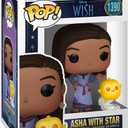Funko POP! & Buddy: Disney Wish - Asha with Star - Collectable Vinyl Figure - Gift Idea - Official Merchandise - for Kids & Adults - Movies Fans - Model Figure for Collectors and Display