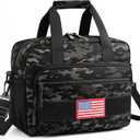 Insulated Lunch Bag & Lunch Box for Men Women - Soft Adults Reusable Portable Tactical Coolers for Work, Picnic, Travel, Beach (Camouflage, 12L)