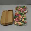 2 Pack Spring Flower Garland, 13.6 Ft Silky Artificial Pink Garland with Pink Daisy and Vine, Floral Garlands Decoration for Room Wall, Flower Themed Party, Wedding Supplies