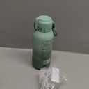 Momcozy Portable Bottle Warmer for Travel  Dual Heating Modes for Breast Milk & Water, Portable Milk Warmer with Fast Heating & Long Battery Life, 17 Ounces Large Capacity to Meet Your All-Day Needs (Gradual Change of Green)