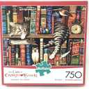 Buffalo Games - Charles Wysocki - Frederick the Literate - 750 Piece Jigsaw Puzzle Multicolor, 24"L X 18"W