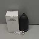 URPOWER 100ML Essential Oil Diffuser Ultrasonic Cool Mist Humidifier with 7 LED Lights, Timer & Auto-Off Quiet Aromatherapy Scent Diffuser for Home Bedroom Office Relaxation (Striped Black)