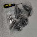 2" Caster Wheels Set of 4, Heavy Duty Casters with Brake, No Noise Locking Polyurethane (PU) Wheels, Swivel Plate Castors Pack 4