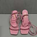 DREAM PAIRS High Heels Stilettos for Women - Strappy Gladiator Sexy Square Toe Open Toe Dressy Pumps Sandals Size 7