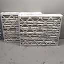 Aerostar 20x25x5 MERV 13 - 2 Count - Pleated HVAC, Furnace & Air Conditioner Filters - Removes Bacteria, Dust, Cold & Flu Germs, Lint, Mold, Pet Dander, Allergy-Causing Pollen, Smog, Smoke & Viruses