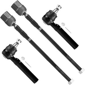 SCITOO 4pcs Suspension Kit For 1994-2004 For Ford for Mustang - With Suspension Parts Inner Outer Tie Rod End