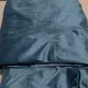 BGment Teal Velvet Curtains 96 Inches for Living Room, Thermal Insulated Room Darkening Curtains Sound Reduce Drapes with Back Tab and Rod Pocket for French Door, Set of 2 Panels, 52 x 96 Inch