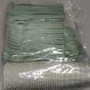 175 Pcs Sage Scalloped Gingham Party Supplies for 25 Guests, Sage and White Checkered Paper Plates, Cups and Napkins Sets for Baby & Bridal Shower, Wedding, Birthday Party, Outdoor Picnic