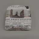 Vellure Door Draft stoppers for Bottom of Door - New Premium Door Sweep/Door Seal Strip (Save Energy  installs Quickly and Easily) Door Weather Stripping, Ideal for Keeping Out Cold (5x39 White)