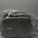 Double Laundry Hamper with Lid and Removable Bags, Laundry Basket 2 Section, Double Hampers for Laundry, Large Divided Hamper, Dual Laundry Hamper 2 Section with Handles Dorm 140L Grey