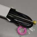 Enhon Pump Action Pressure Sprayer Wand Universal, Retractable 24" Stainless Steel Replacement Sprayer Wand with PVC Replacement Hose & Shut off Valve