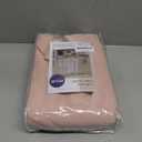 MIULEE Baby Pink Back Tab Blackout Curtains 84 Inch Length 2 Panels Set for Living Room Bedroom Privacy, Rod Pocket/Pinch Pleated Thermal Insulated Room Darkening Light Blocking Curtains 52x84 Inch