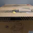 Bedside Commode, Upgraded Safety Commode Toilet for Elderly Disabled, Potty Chair for Adult with Enlarged Arms, Height Adjustable, 900lbs Heavy Duty Bedside Commodes for Seniors