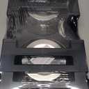 COMESOON Elevated Dog Bowls for Small Medium Dogs, 3 Height Adjustable Raised Stand with 2 Thick 6" Stainless Steel Food Bowls, Non-Slip Feeder Adjusts to 2.75", 6", 7.5", Black