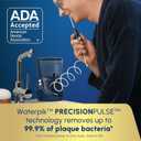 Waterpik Aquarius Water Flosser For Teeth Cleaning, Gums, Braces, Dental Care, Electric Power With 10 Settings, 7 Tips For Multiple Users And Needs, ADA Accepted, Blue WP-663