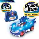 NKOK Sonic Glow Racer RC Car – Ready to Run 1/28 Scale Remote Control Vehicle with Light-Up Body