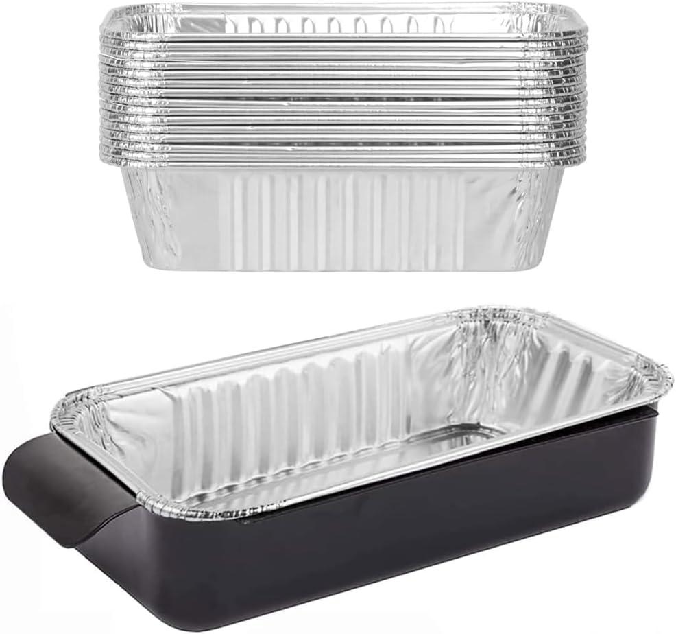 Grease Pan for Charbroil Models 9328812P06 and G416-0015-W1 Grease Catcher with 12-Pack of Disposable Aluminum Drip Pans, Compatible with Charbroil Performance Grills 463331221, 463365021, and More