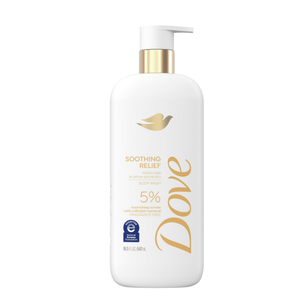 Dove Fragrance Free Body Wash Soothing Relief Moisturizes eczemaprone skin 5% nourishing serum with colloidal oatmeal 18.5 oz