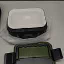 Battery Powered Heated Lunch Box - 20000mAh Cordless Electric Lunch Box for Adults, 1.2L Stainless Steel Self-Heating Food Warmer with Removable Battery, Portable for Work, Office, & Travel (Black&Green)