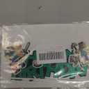 Pixel Styled Cake Decorations, Cartoon Happy Birthday Cake Topper, Video Game Themed Party Supplies for Boys & Girls (Green)