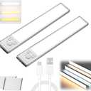 Rechargeable Motion Sensor Led Lights, Intelligent Motion Sensor Light, Smart Home Lighting for Indoor Closet, Hallway, Kitchen, 9.44in/11.81in 3PCS, 9.44in)