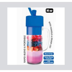 Better Blender Turbo Power USB Rechargeable 16 Oz