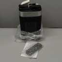 Small Portable Space Heater for Indoor Use - VOCRS 1500W PTC Electric Heater with Thermostat, Remote Control, 12H Timer, Eco and Fan Mode, Rapid and Safe Heating for Bedroom, Office