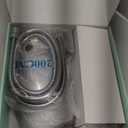 FASDUNT High Pressure Rain Shower Head with Handheld Spray Combo, 10" Rainfall Shower Head with Adjustable Integrated Extension Arm, Detachable Dual Shower Heads with 80" Long Stainless Steel Hose (Premium Chrome)