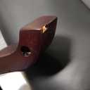 La-Z-Boy Bellamy Executive Office Chair with Memory Foam Cushions, Real Wood Arms and Swivel Base, Waterfall Seat Edge, Faux Bonded Leather, Black