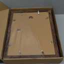 iRahmen 11x14 Picture Frame Set of 4 with Tempered Glass, Rustic Frame Display 8x10 Pictures with Mat or 11 x 14 Without Mat, Wooden Photo Frames for Wall Mounting