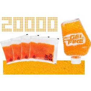 Nerf 20,000 Gelfire Rounds Refill Blasters, 800 Round Hopper, for Teens, Ages 14+