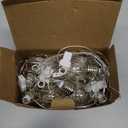 Minetom 200 LED Wishing Ball Curtain Lights - Fairy String Lights with Remote, USB Powered Waterproof for Christmas Wedding Party Bedroom Decoration, Pure White