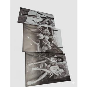 3Pcs Framed Vintage W..., 16x24"