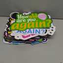 24 Pcs Birthday Photo Booth Props Single Sided 11.8" Photo Booth Props Birthday Parties Decorations Set DIY Water Proof Selfie Signs PVC Printing for Party Businesses