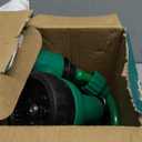 Recoil Garden Hose 25FT EVA Water Hose with 7-Pattern Spray Nozzle,Curly Self Coiling Lightweight Garden Hose,Retractable Drinking Water Safe Garden Coil Hose for Lawn Patio