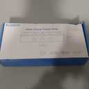 Flat Plug Desk Clamp Power Strip 10FT, 40W Total Fast Charging Station, Dual PD 20W USB C Ports, Desk Edge Mount Power Strip 9 AC Outlets 8 USB Ports(4 USB C) Surge Protector, Fit 1.7" Tabletop Edge