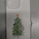 Watercolor Christmas Tree Phone Case Compatible with iPhone 16 Pro Max, Aesthetic Christmas Phone Case for iPhone 16 Pro Max, Cool TPU Shockproof Case Cover