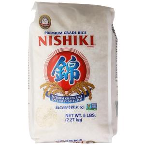 Nishiki Medium Grain Rice, 80 Ounce (5 Pound (Pack of 1))