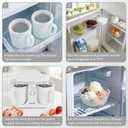 Pukomc Ice Cream Maker Machine for Home Use, with Two Ice Cream Bowls,Simple Operation and Easy to Clean,White