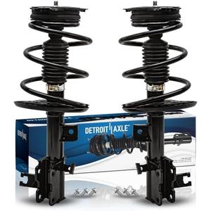 Detroit Axle - 2 Front Struts for 2013-2018 Nissan Altima | Complete Struts w/Coil Spring Assembly Replacement 2014 2015 2016 2017 Strut Shock with Coil Spring Assembly