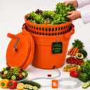 Commercial Salad Spinner - 6.5 Gallon Large Capacity Lettuce Dryer